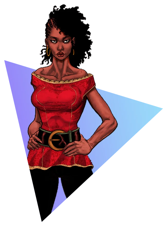 Elle Symone character artwork