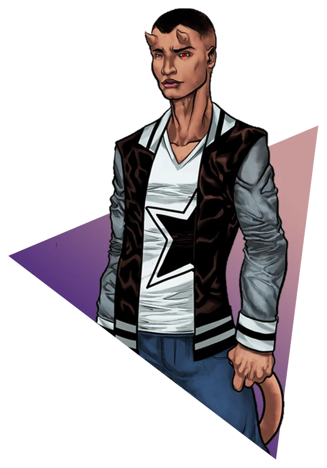 Liam Parrish character artwork